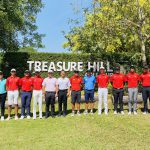 เข้มข้น ลิมพะสุต (Limphasut), นักกอล์ฟไทย, ได้ลงฝึกซ้อมที่สนาม Club de Golf de Panama