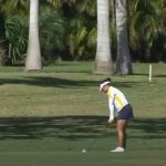 ลิเดีย โค กำลังเตรียมตัวสู่รอบสุดท้ายของ LPGA Drive On Championship ที่สนาม Bradenton Country Club